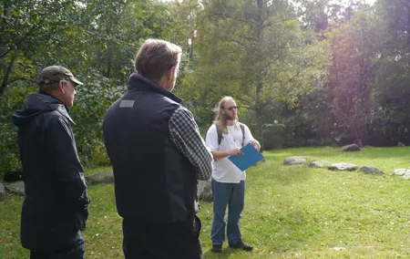 Private Viking tour by a lake + Swedish nature forest walk, 90min