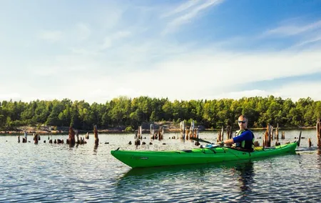 2-day kayaking adventure around Vaxholm in Stockholm Archipelago - self guided