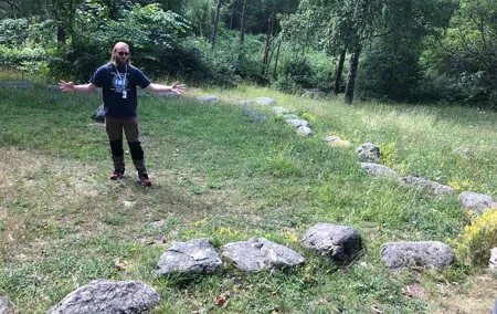 Hiking with a Viking - 5h forest hike near Stockholm