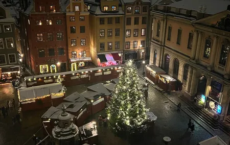 Gamla Stan Christmas Tour and Market Visit