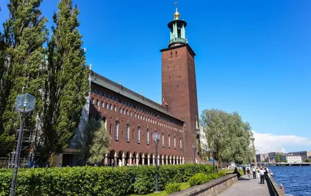 Stockholm Private Shore Excursion: City Hall and Vasa Museum