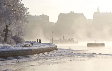 Stockholm Winter Boat Tour with Guide