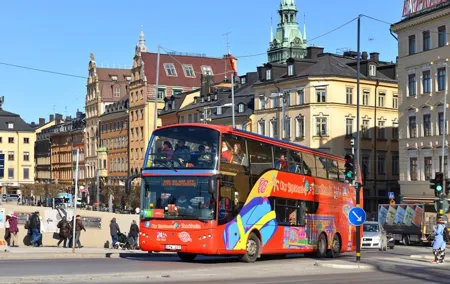 Stockholm Classic HoHo, Boat Tour and Top Attractions