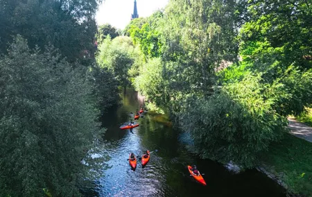Akerselva River Kayak/Packraft Tour: Urban Adventure in Oslo