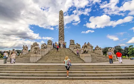 The Ultimate Study of the Human Form at Vigeland's Sculpture Park with a Local