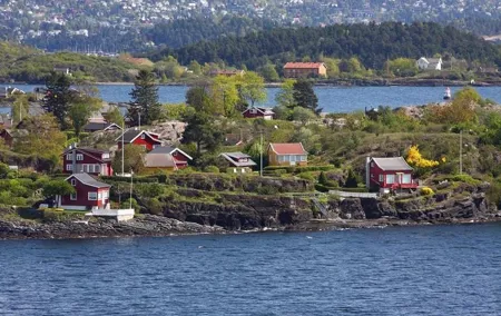 Fishing in Oslo Fjord