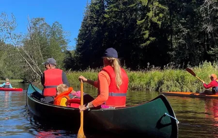 Kayak and Canoe Tour in Lake Bogstad