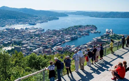 Private guided city sightseeing - Bergens top attractions