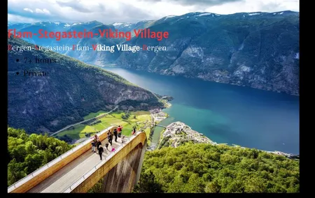 Private Day Tour to Flam and Stegastein