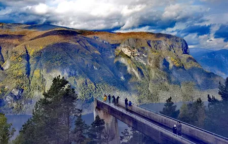 Full Day Tour to Naeroyfjord in Sognefjord, Flam and Stegastein