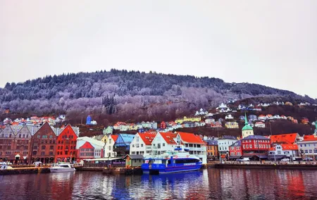 1Day Tour to Modalen Mofjord and Hiking Slotte and bike in nature