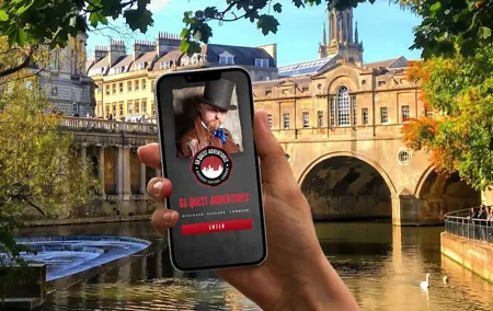 Bath Quest: Self Guided City Walk & Immersive Treasure Hunt