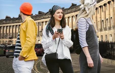 Fun, Flexible Treasure Hunt Around Bath with Cryptic Clues & Hidden Gems