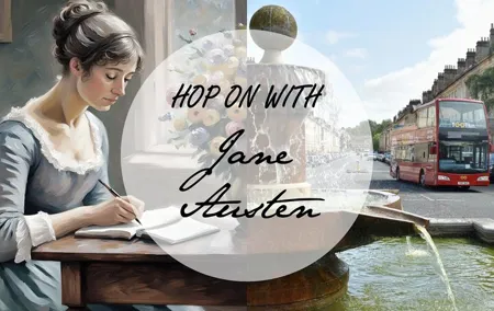 Bath Hop on with Jane Austen 2-Day bus and walking tour
