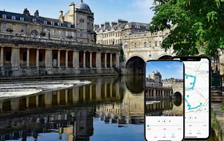 Romans Royals and Regency Bath Self Guided Tour with App