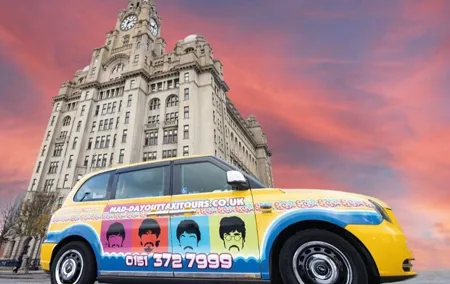 Mad Day Out Beatles Taxi Tours in Liverpool, England