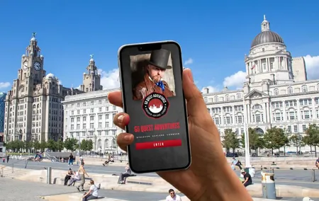Liverpool Quest: Self Guided City Walk & Immersive Treasure Hunt