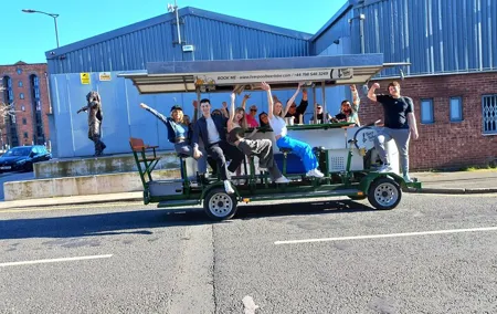 LIverpool beer or prosecco bike tour