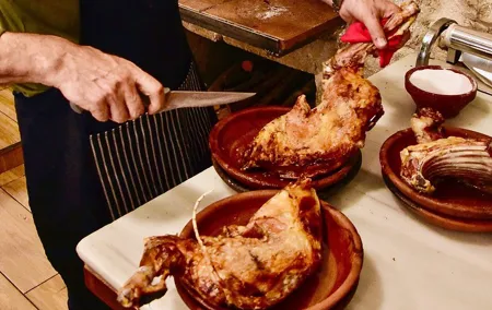 Exclusive tour: Ribera del Duero "like a native", with lamb in a wood oven