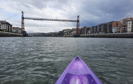 Private Kayak Tour along the Getxo Coast and Hanging Bridge