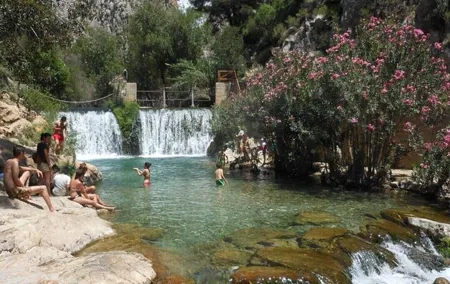 Algar Waterfalls with Transfer from Alicante and Benidorm
