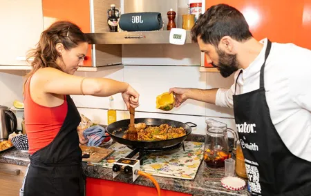 Any Day is Sunday: Paella Cooking Class with Tapas and Sangria
