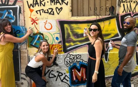 Small-Group Graffiti Tour and Workshop in El Carmen