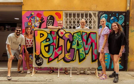 Graffiti Workshop and Valencian street art bike tour