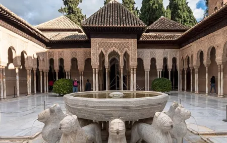Guided tour of Alhambra and Generalife with Nasrid Palaces