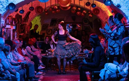 Flamenco show at Cueva Los Amayas, in Sacromonte