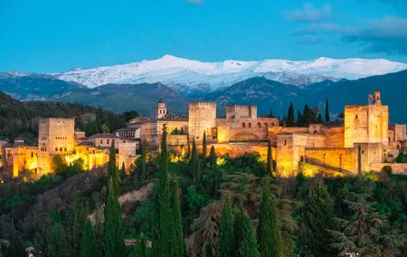 Alhambra tickets with Nasrid Palaces + Tourist Train