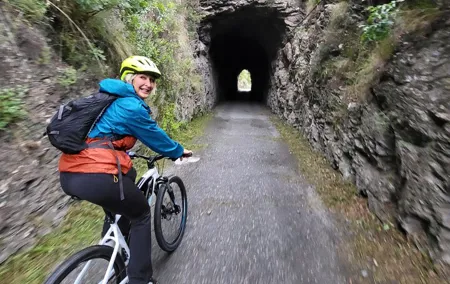 E-Bike Adventure by the Old Sierra Nevada Tramway