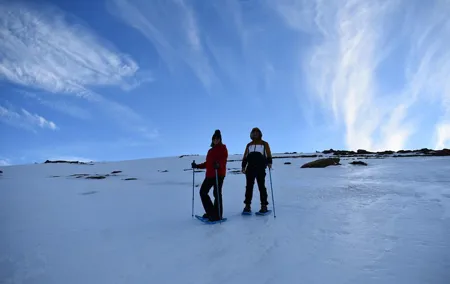 Snowshoe hiking in Sierra Nevada (Granada)