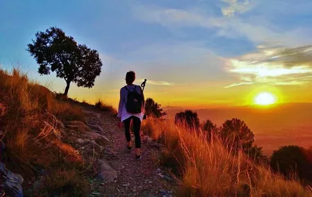 NEW: Sunset Hike & Summit Sierra Nevada - Private Tour with pup