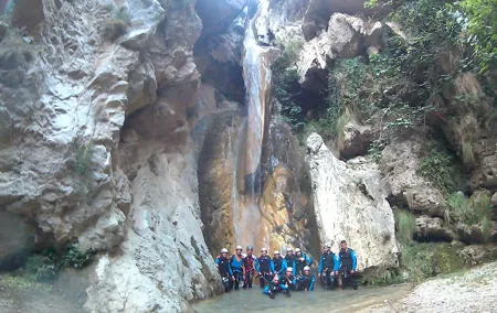 Guided Canyoning in Granada: Lentegi Canyon