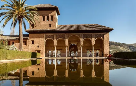 Visit The Alhambra Gardens, Alcazaba and Generalife.