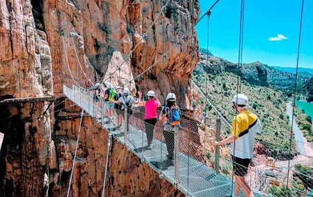 Private excursion to Caminito Del Rey from Granada up to 8 people