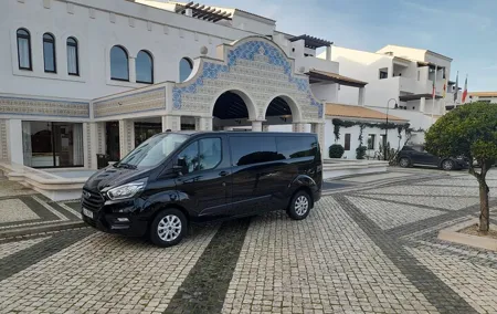Private Driver from Seville To Algarve By 8 Seats Minibus