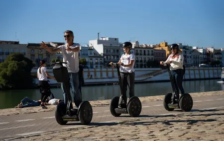 Seville City Tour 90 Minute Riverside Segway Tour