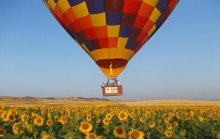 Seville Hot-Air Balloon Ride with Breakfast, Cava & Hotel Pick up