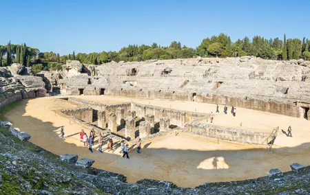 Private 4-hour Tour of Italica from Seville with pick up