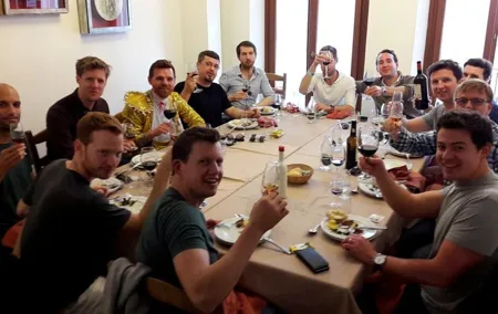 Private wine tasting meals at Seville's oldest tavern