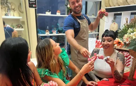 Make a traditional "tocado" sevillano