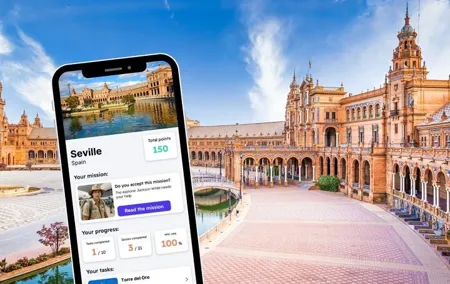 Seville Exploration Game and City Tour on your Phone