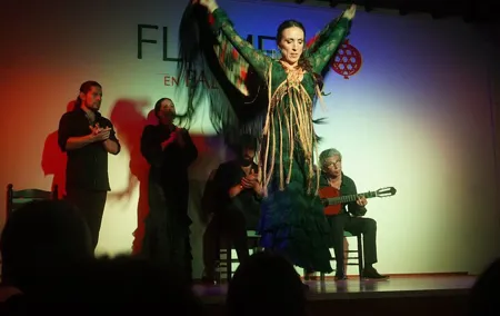 Flamenco Rhythm Class with Wine and Tapas