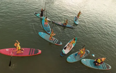 Rent Board Paddle Surf Sevilla 2 Hours