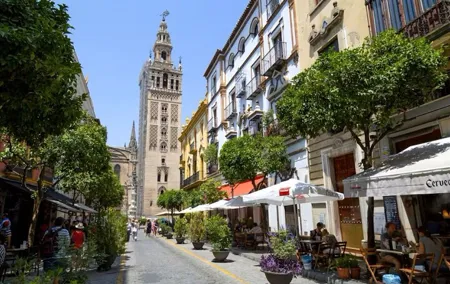 Seville Sightseeing Tour with Rooftop Bar Visit