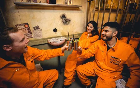 Alcotraz Prison Cocktail Experience in Cardiff