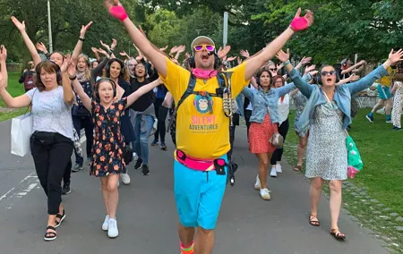 A Silent Disco Adventure in Cardiff