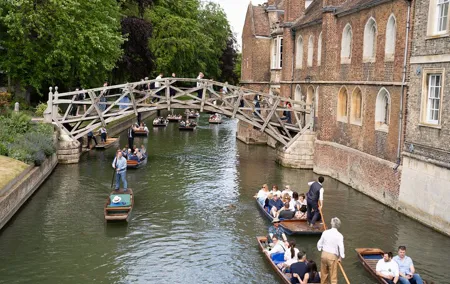 Private | Alumni-led Walking & Punting Tour w/opt King's Chapel